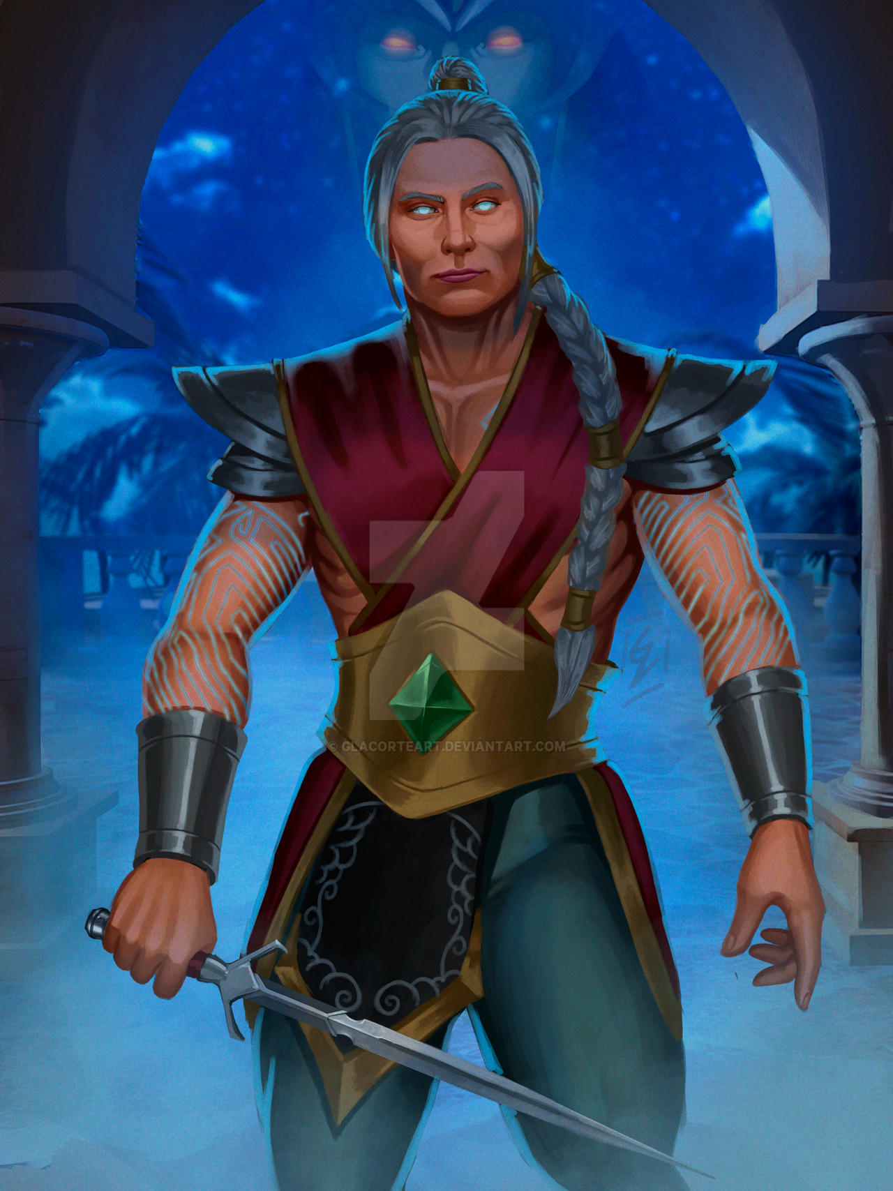 Fujin Mortal Kombat Fujin - The Wind God by Glacorteart on DeviantArt