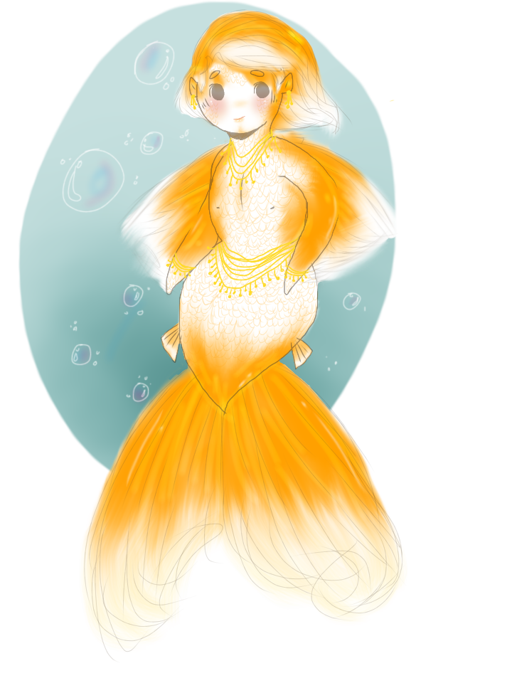 Goldfish Boy Adoptable SOLD