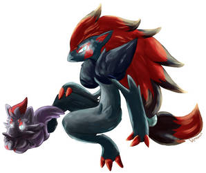 Zorua and Zoroark