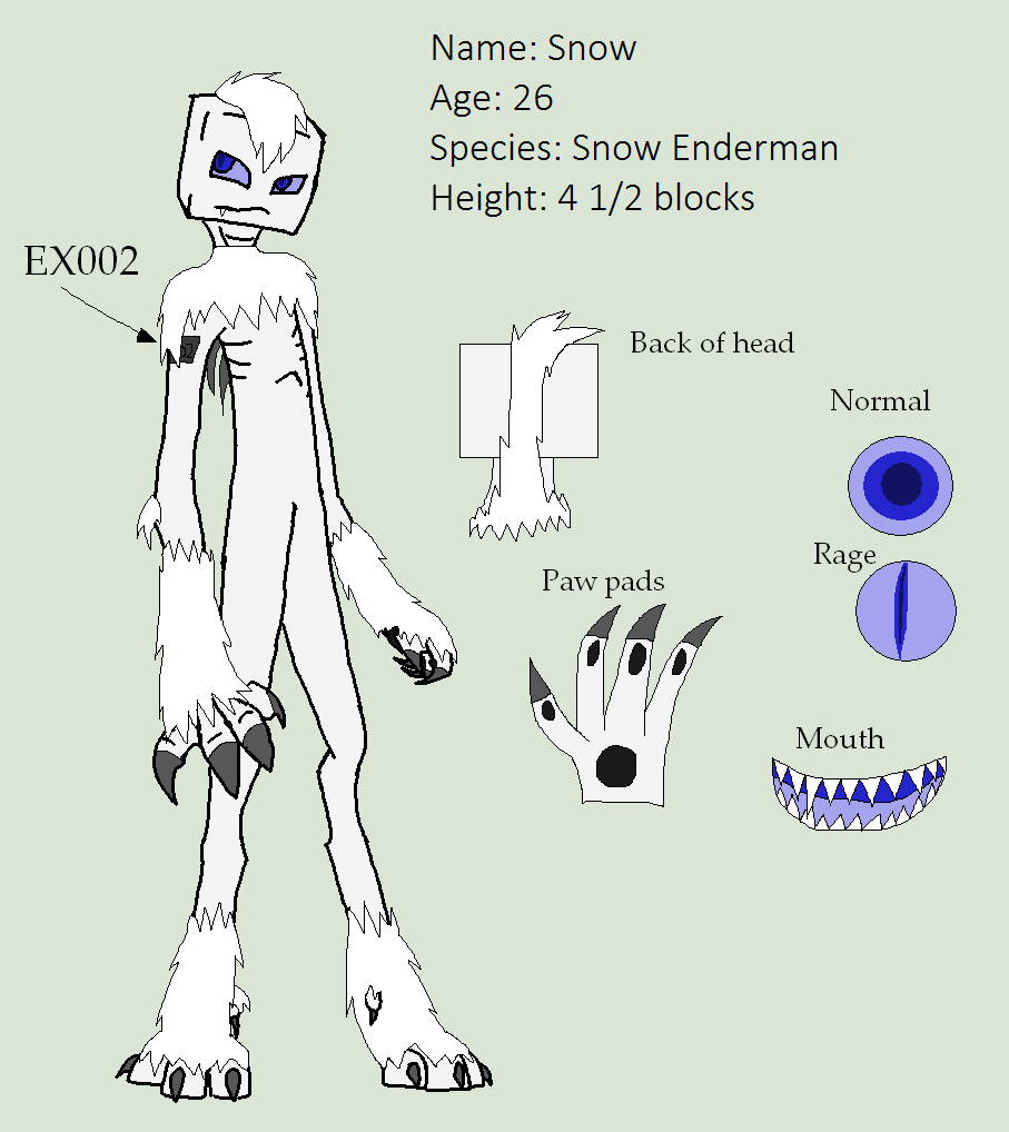 Snow The White Enderman