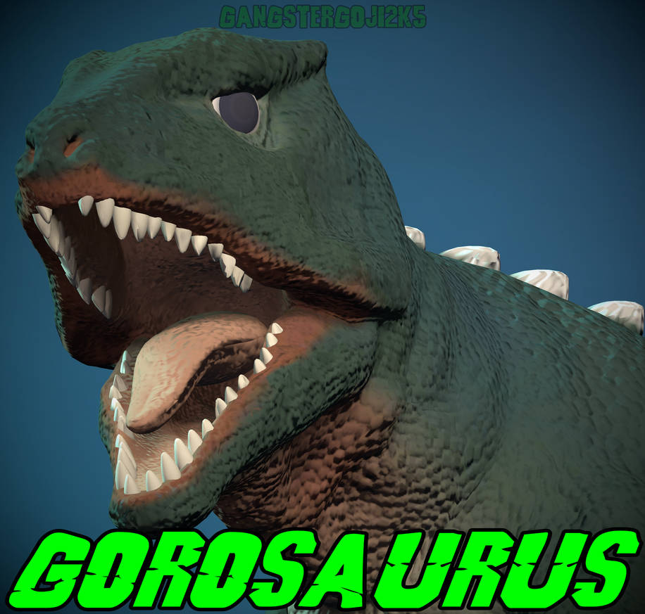 Gorosaurus Design Gorosaurus - Model Download by GangsterGoji2K5 on DeviantArt