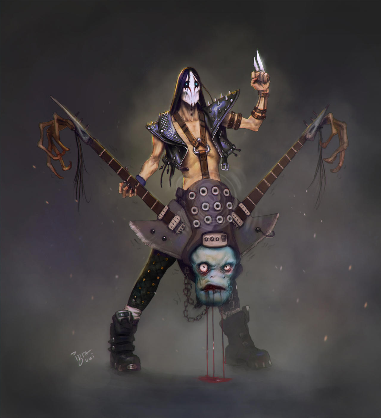 The Heavy Metal Monster Slayer By Ibralui On Deviantart