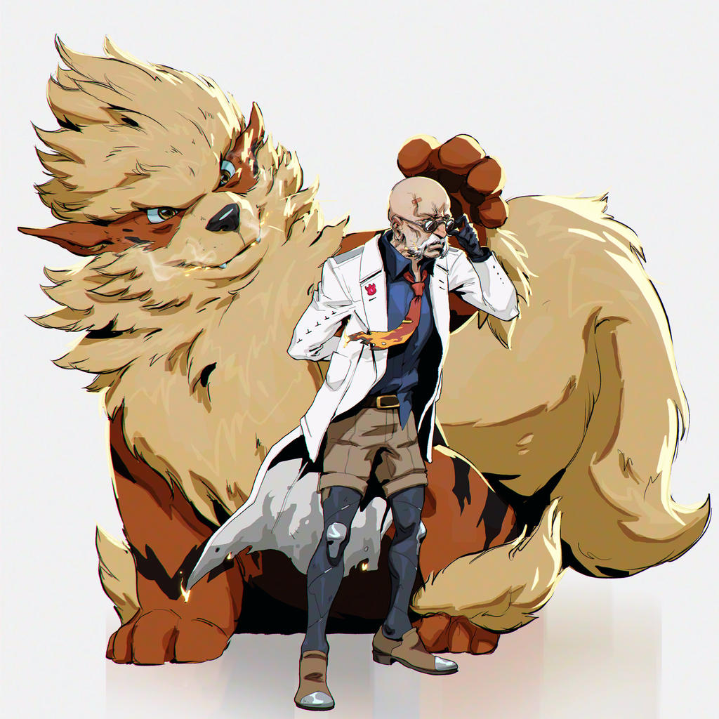 Blaine pokemon redesign by ibraluiart on DeviantArt