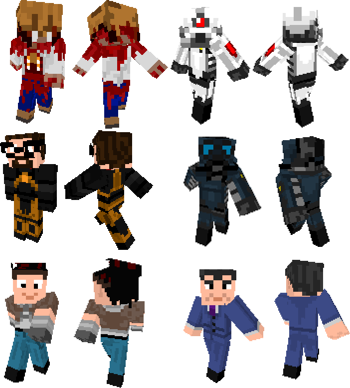 Halflife 2 minecraft skins