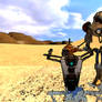 Dog and Claptrap wallpaper