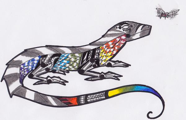 Machine Learning Lizard Lizard by TheMachineFactory on DeviantArt