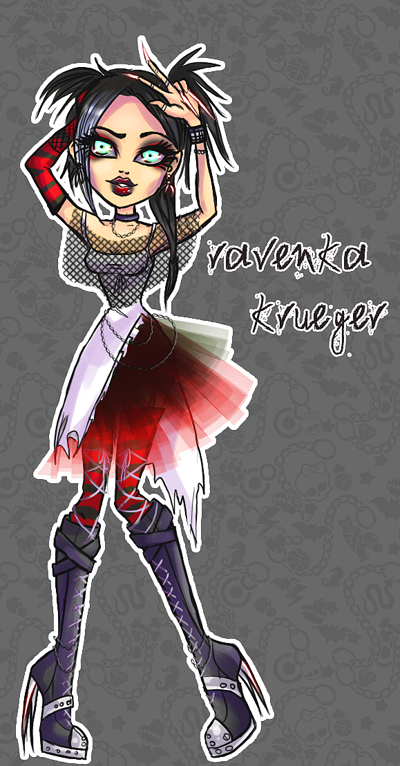 Monster High OC- Ravenka Krueger