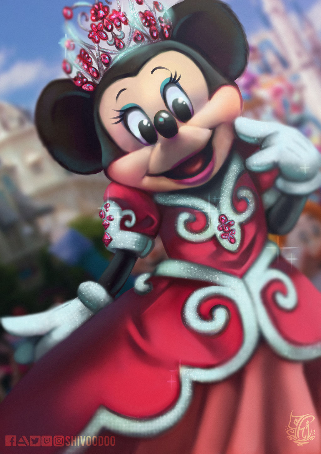 Min Princess Princess Minnie by raven--noodle on DeviantArt