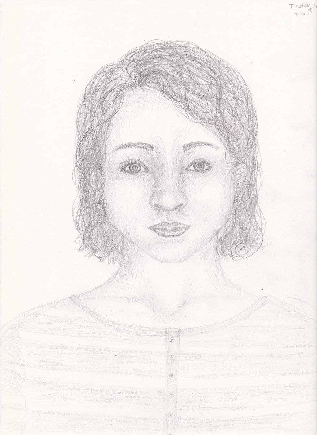 Girl With Short Curly Hair By Tinsel3 On Deviantart