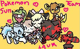 Pokemon Sun Team by FoxyLauren on DeviantArt