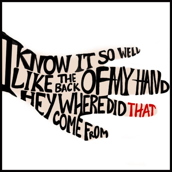 Short poem typography by randmbeauty