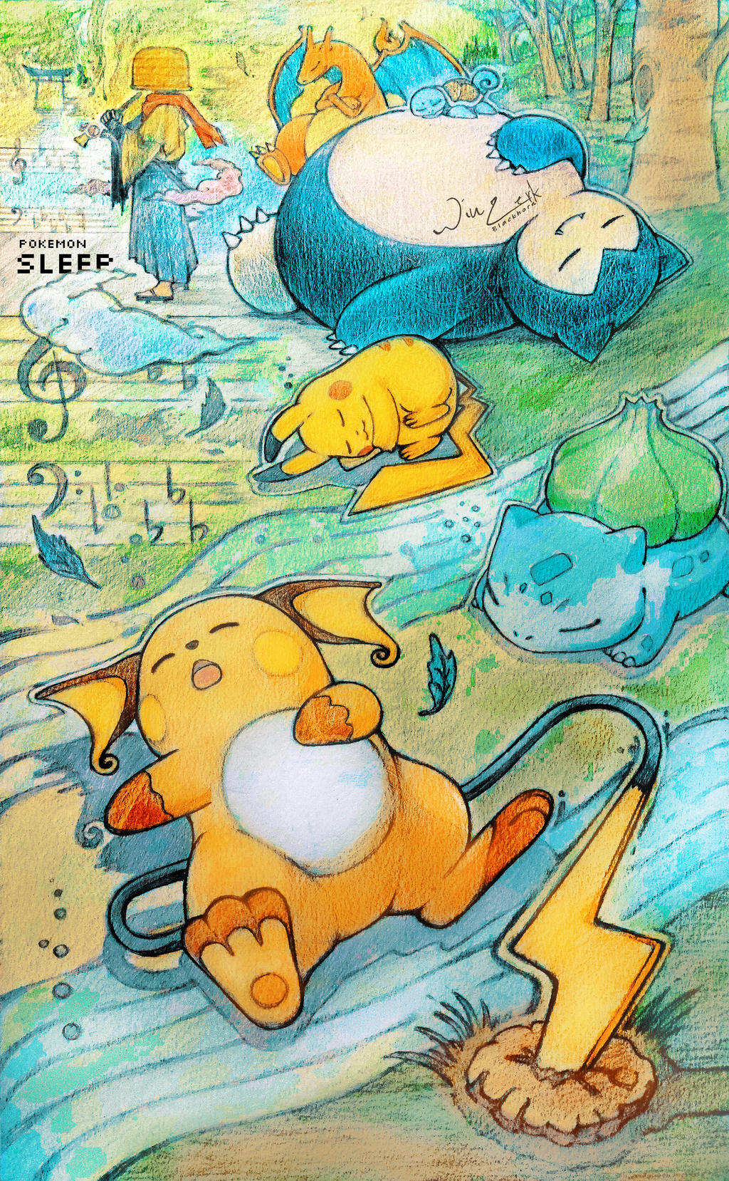 Pokemon Sleep R Pokemon Sleep by WinZerkBlackHorn on DeviantArt