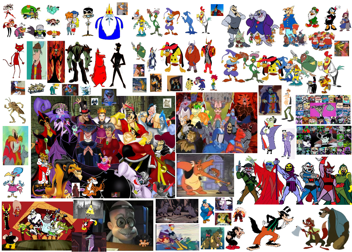 Animated Villains by Bart-Toons on DeviantArt