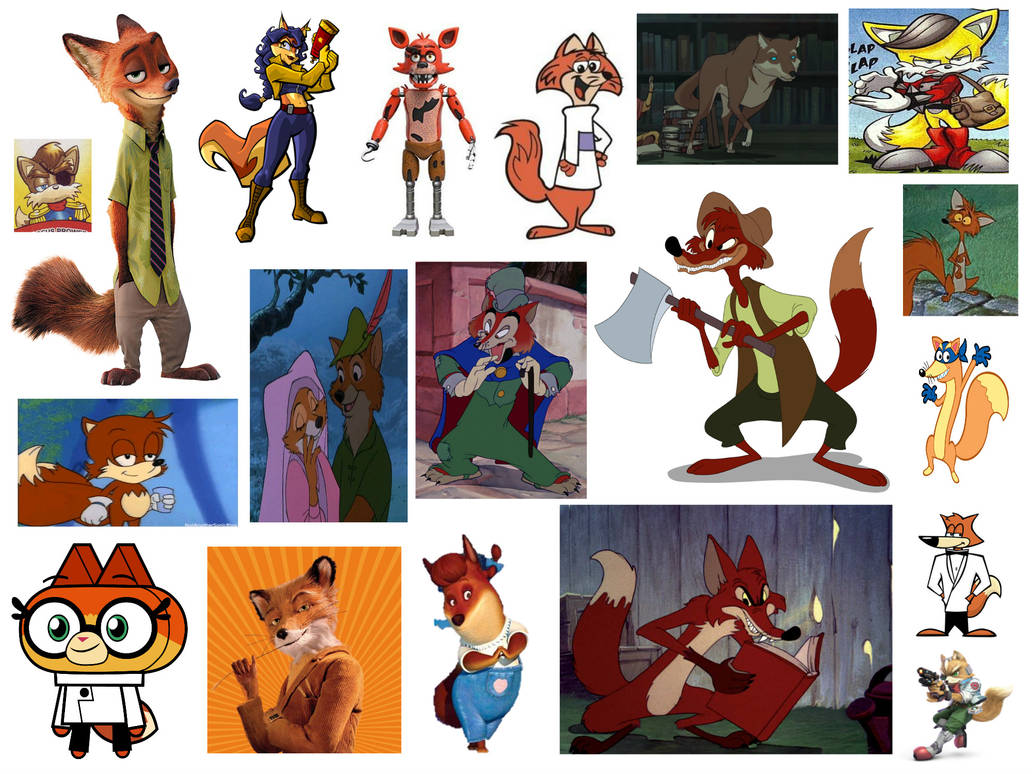 Fictional Fox Animated Cartoon Foxes by Bart-Toons on DeviantArt