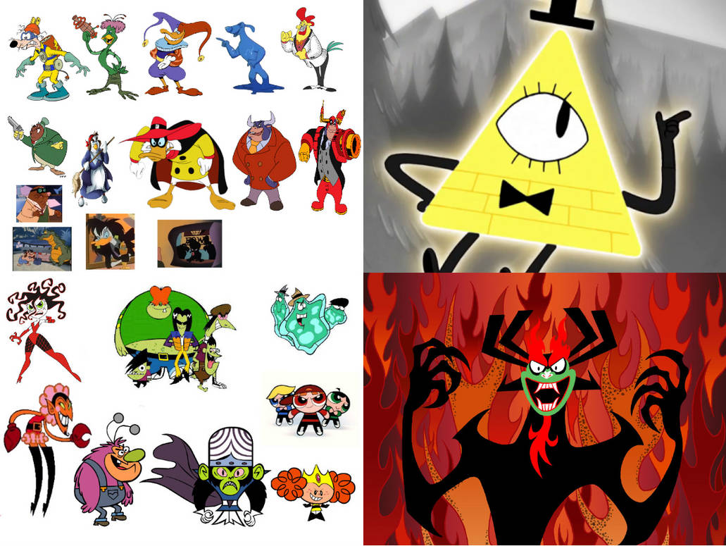 My Top 4 Favorite Cartoon Animated Series Villains By Bart Toons On My Top 4 Favorite Cartoon Animated Series Villains By Bart Toons On