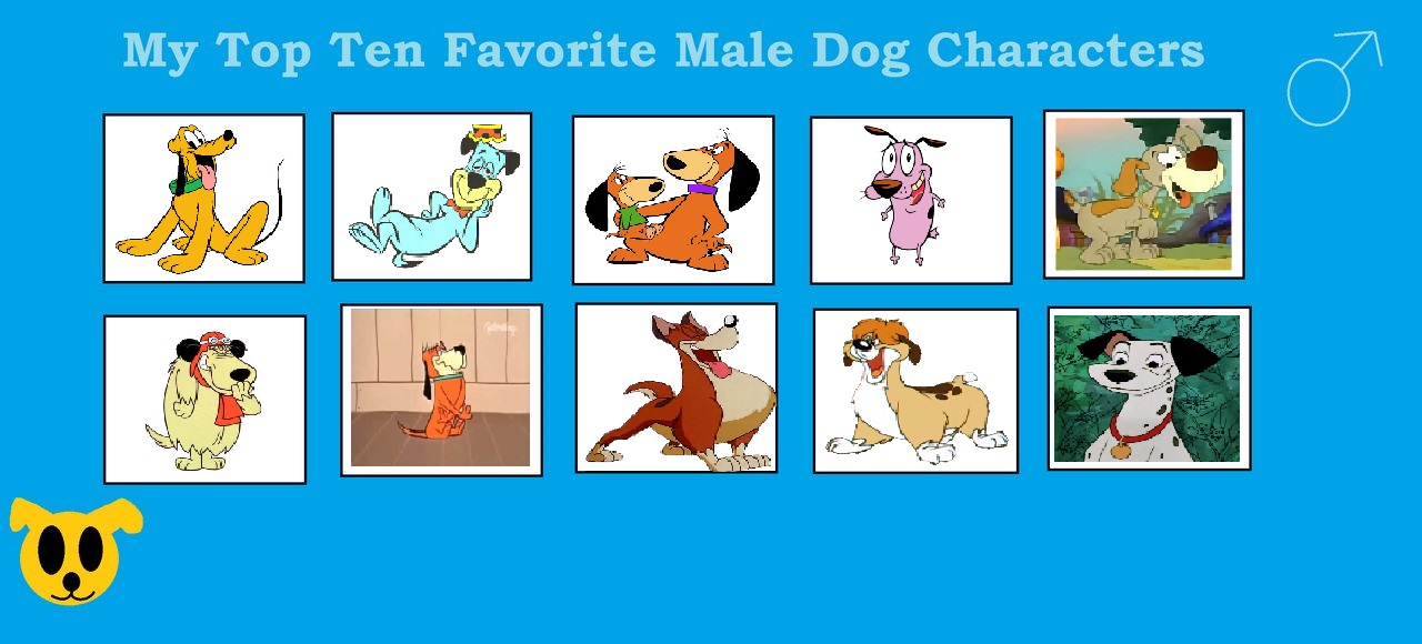 Deviantart Characters Dogs My Top Ten Favorite Male Dog Characters by Bart-Toons on DeviantArt