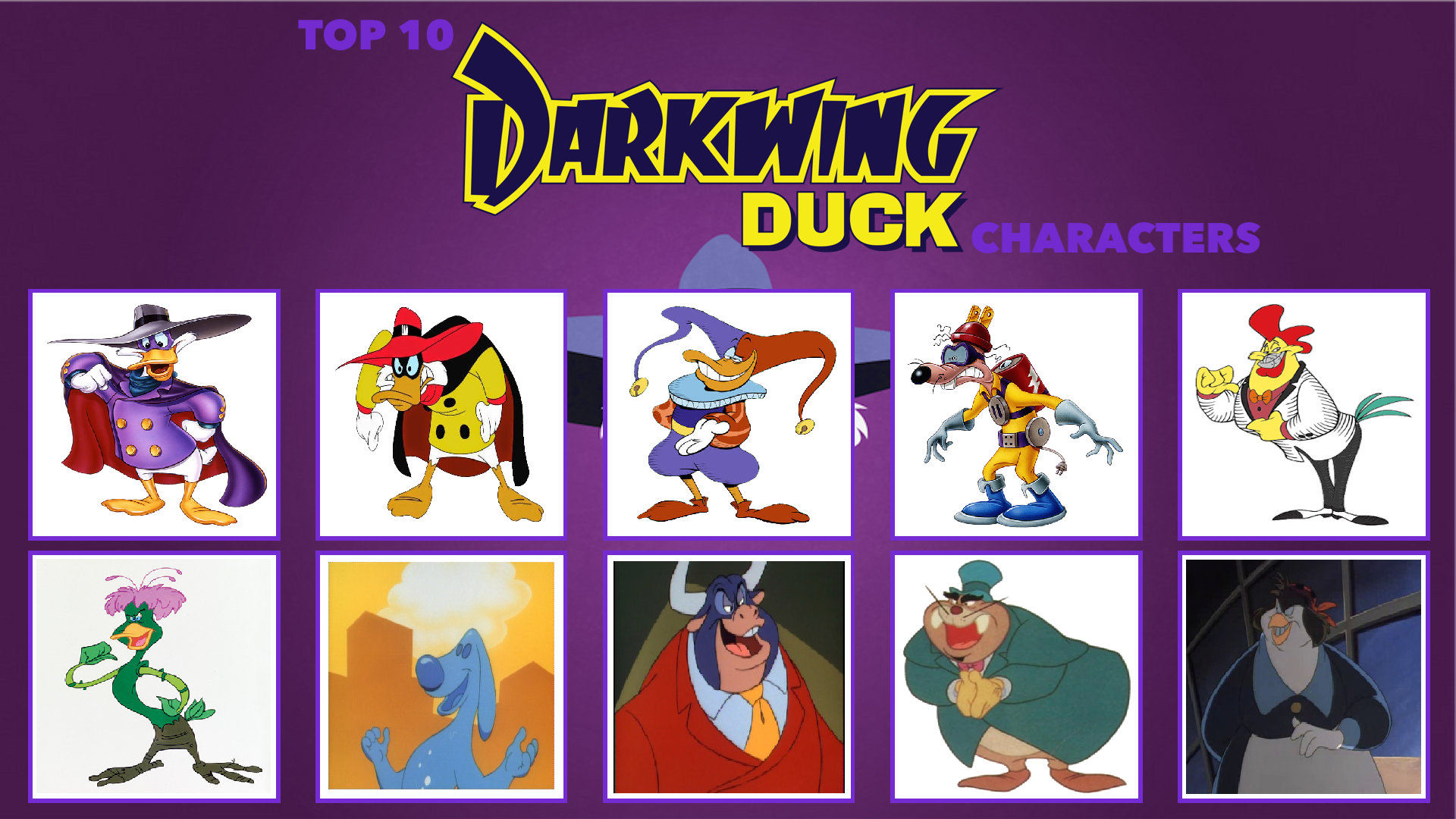 Darkwing duck characters deals