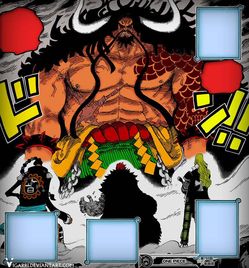 Kaido Colour In Kaido of The Beasts - One Piece 795 Coloring by Vigarri on DeviantArt