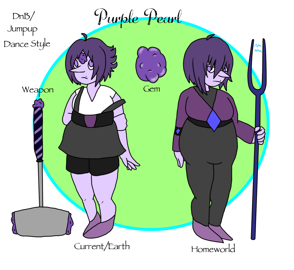 Steven Universe Gemsona Purple Pearl