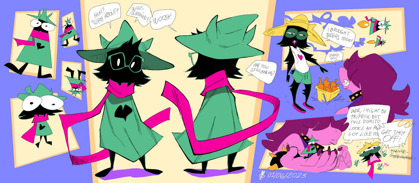 A Ralsei (COMM) by SuperFrenzyHare on DeviantArt