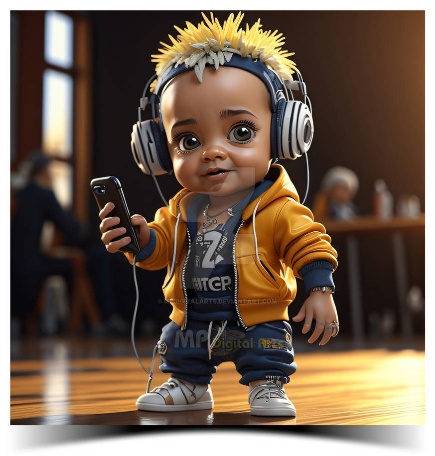 Baby Rapper by MPdigitalarts on DeviantArt
