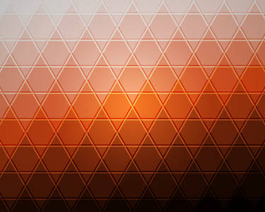 Tiled Triangles Ubuntu Orange