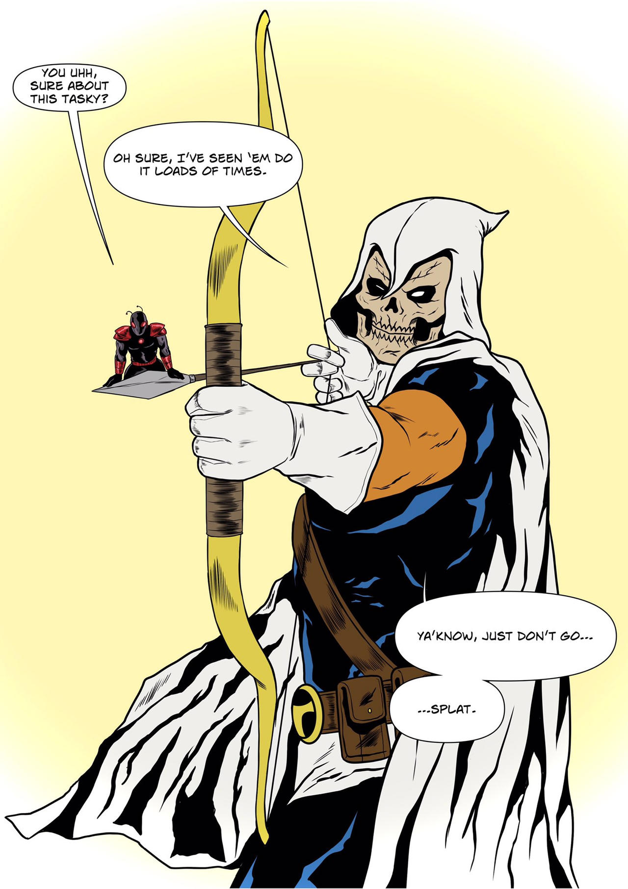 Taskmaster Ant man by JoeARRT on DeviantArt