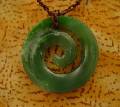 Closed Spiral - Nephrite Jade