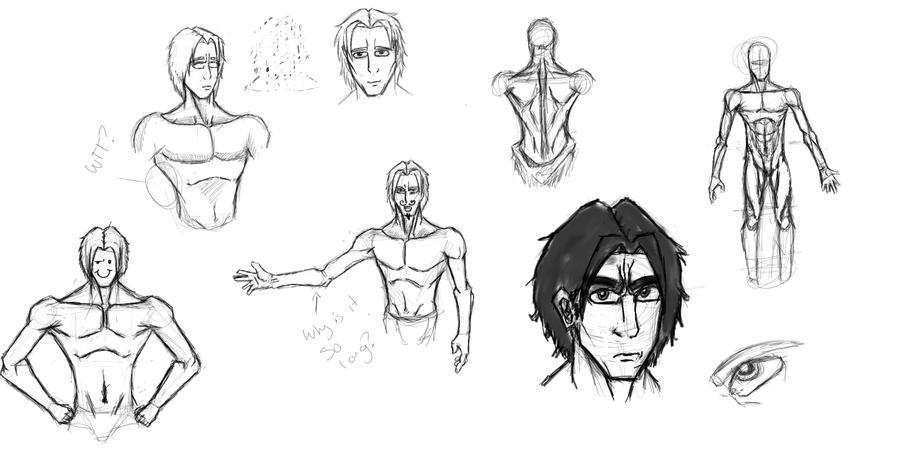 Initial Character Concept Practice by TheFunkyBoy on DeviantArt