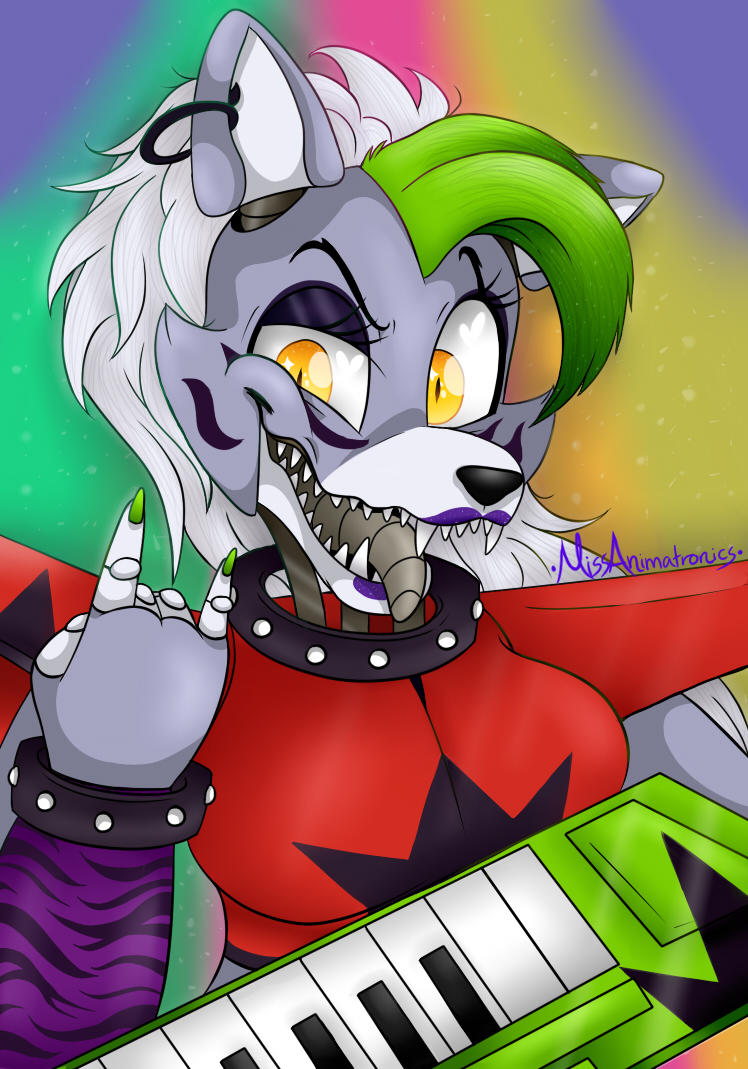 FNaF: Security Breach - Roxanne Wolf by ASimpleChicken on DeviantArt