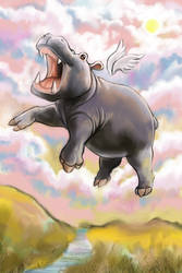 Flying Hippo