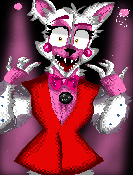 Funtime Foxy Redesign Fnafsl By PepperMintFox23 On DeviantArt