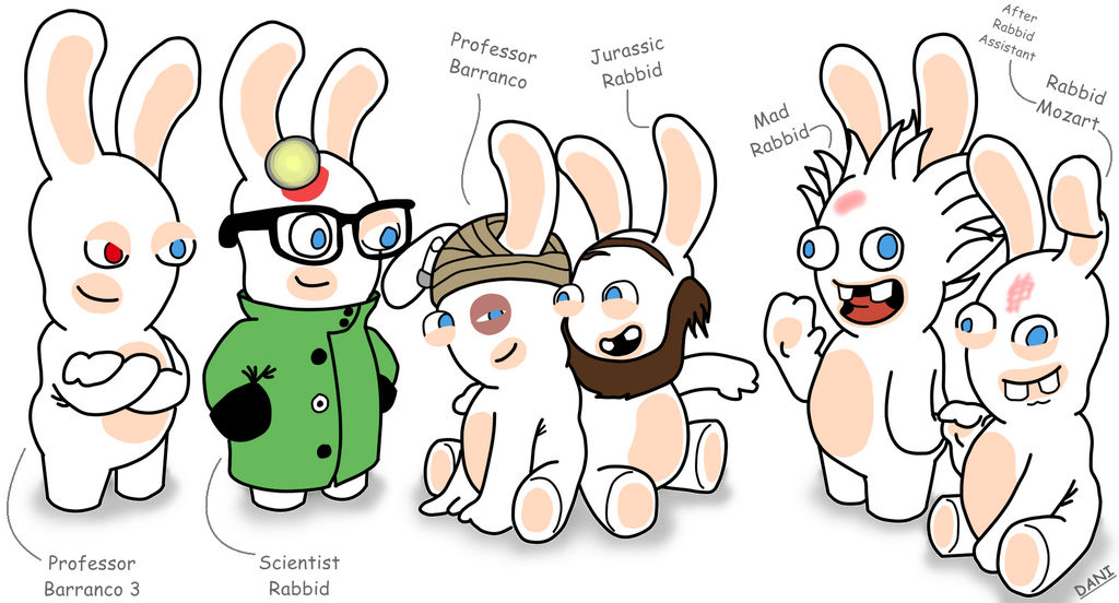 Brainy Rabbit Smart Rabbids by GarfieldXRabbid on DeviantArt