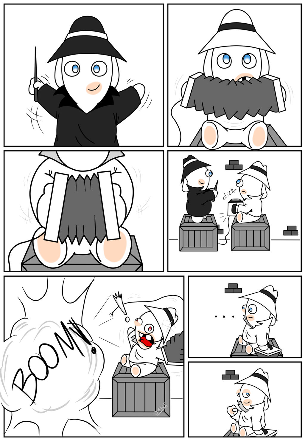 Rabbids Vs Rabbits Deviantart Rabbid vs. Rabbid 2 by GarfieldXRabbid on DeviantArt