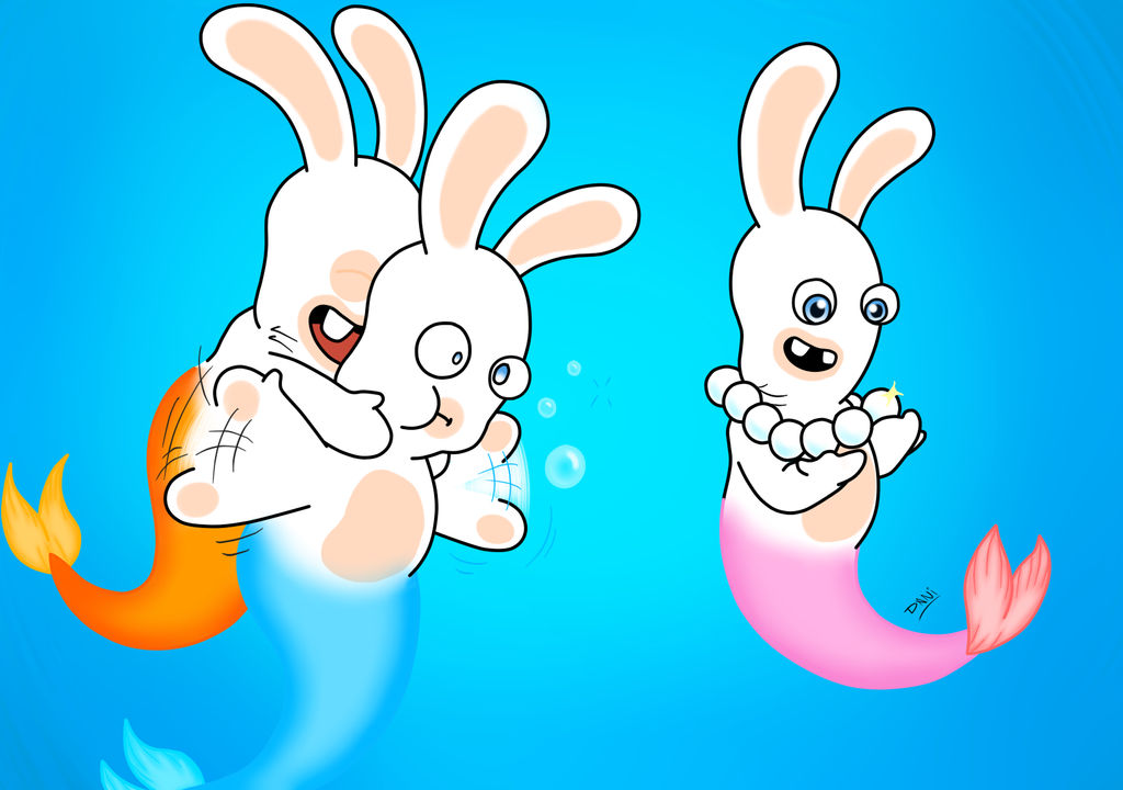 Rabbids Mermaids