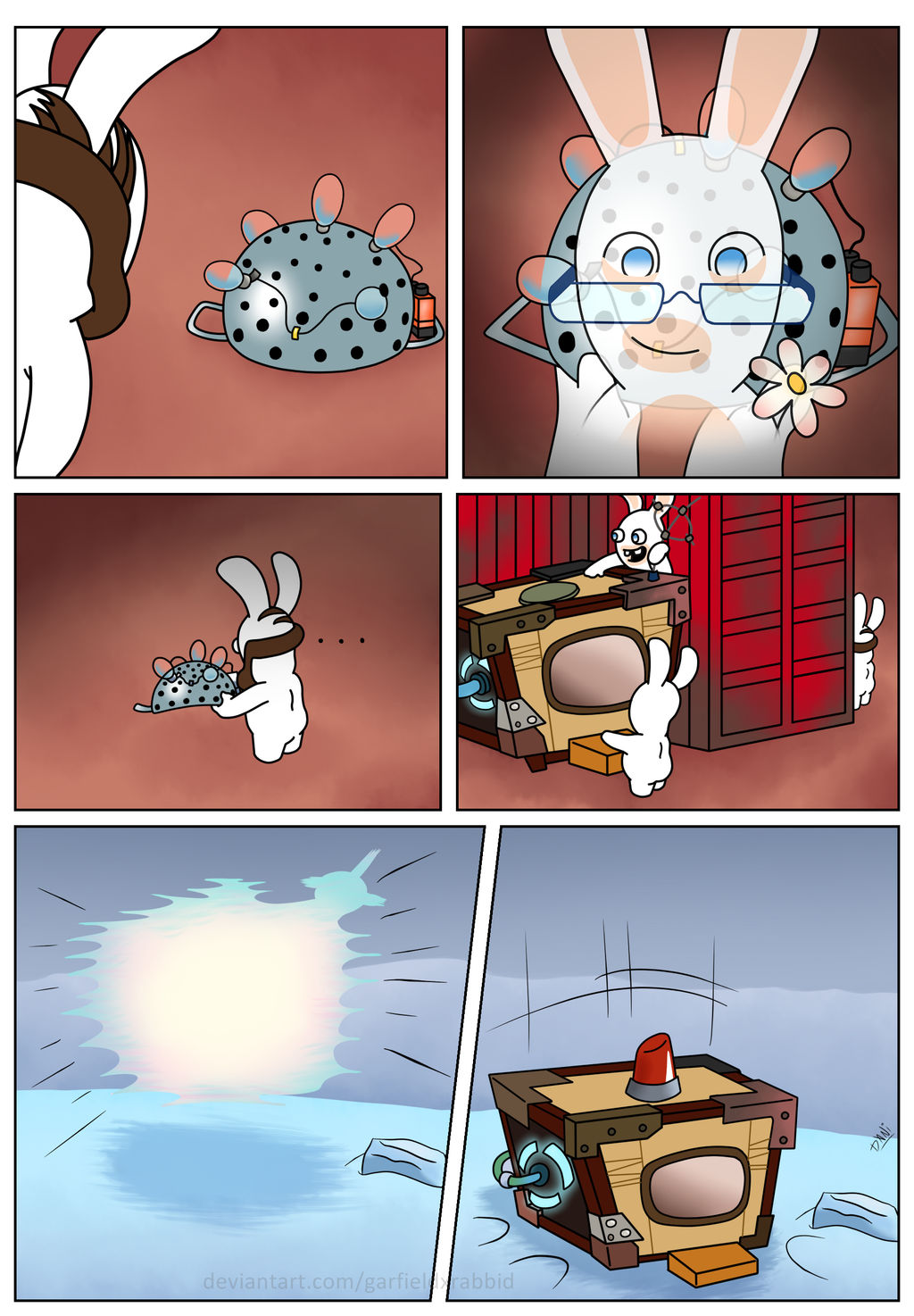 Being Rabbid 3 by GarfieldXRabbid on DeviantArt