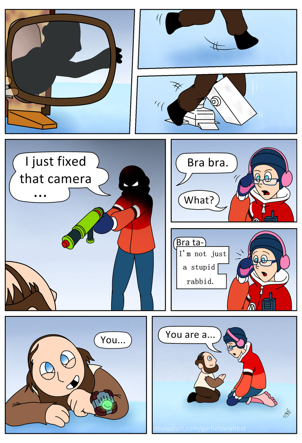 Being Rabbid 4 by GarfieldXRabbid on DeviantArt