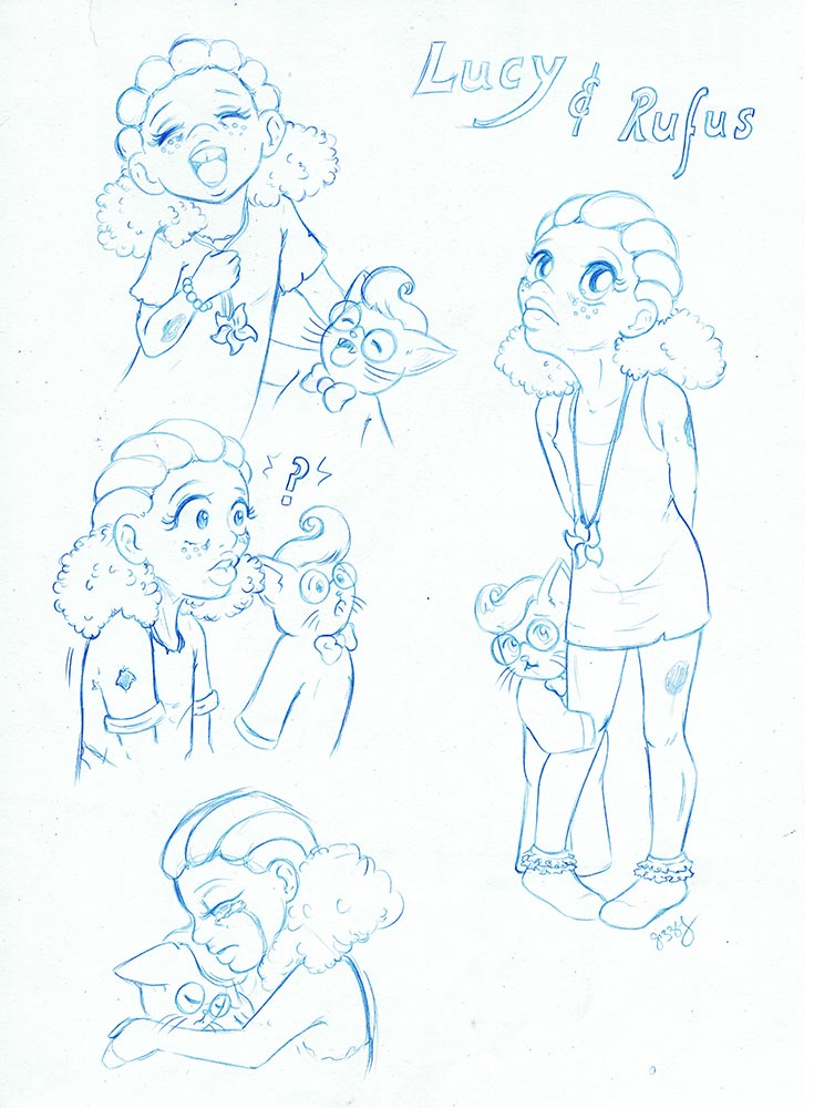 Lucy and Rufus - Expressionsheet