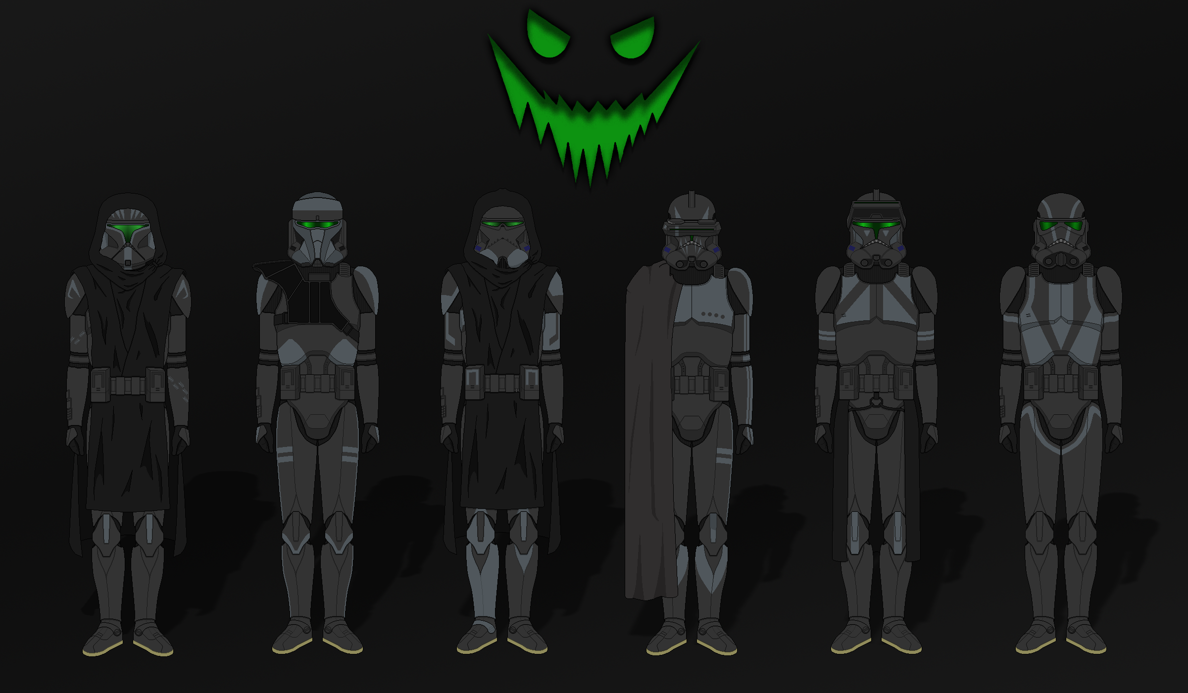 Scarecrow Squad Complete by Xenom8810 on DeviantArt