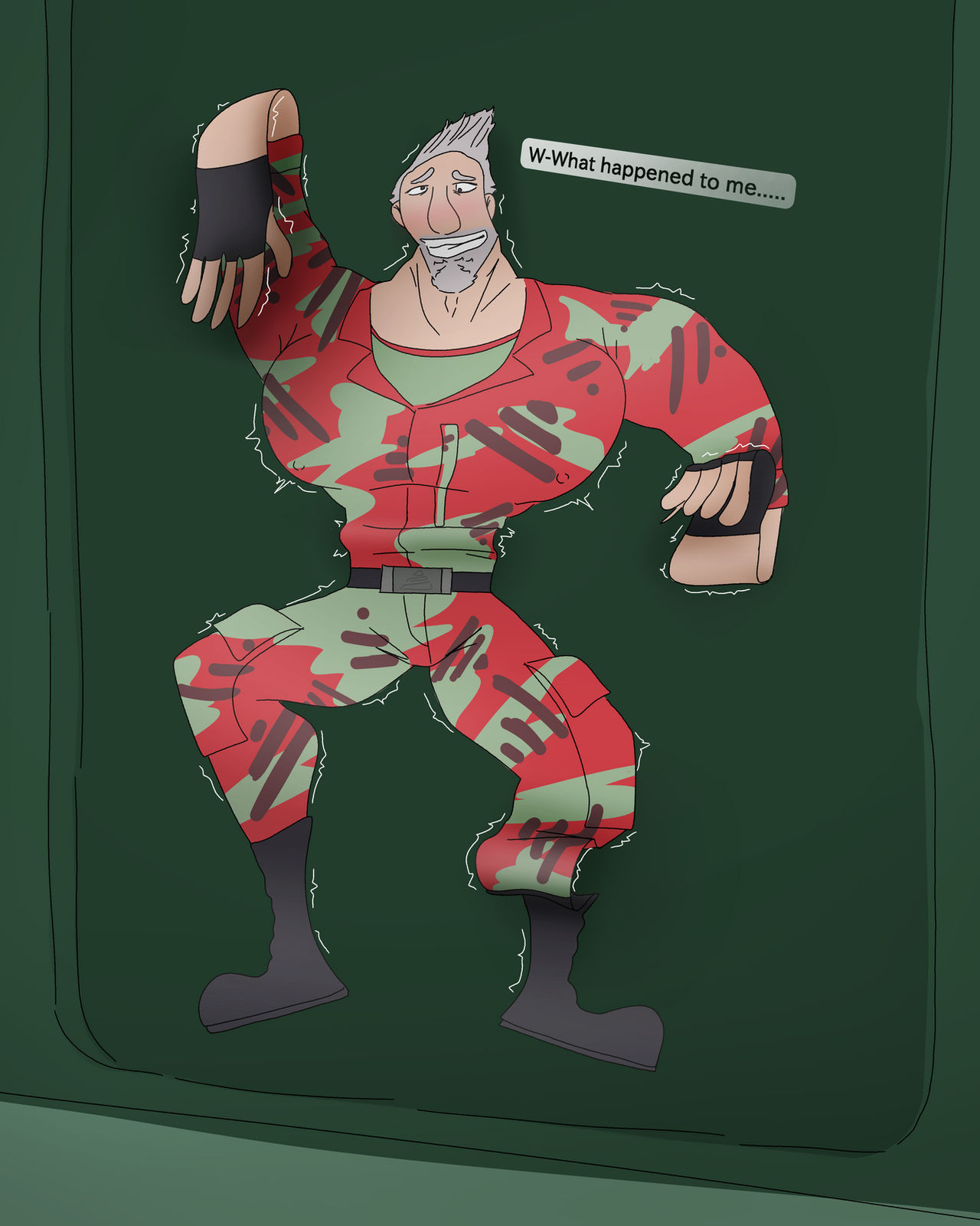 Steve Claus Flattened By ChestBara On DeviantArt steve-claus-flattened-by-chestbara-on-deviantart