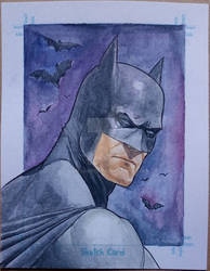 Sketch card Batman