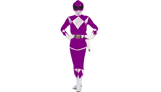 MMPR Purple Dilophosaurus Ranger by jamesrmdunlop on DeviantArt