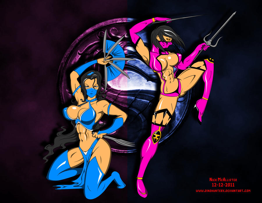 Kahn's Angels:  Kitana Mileena