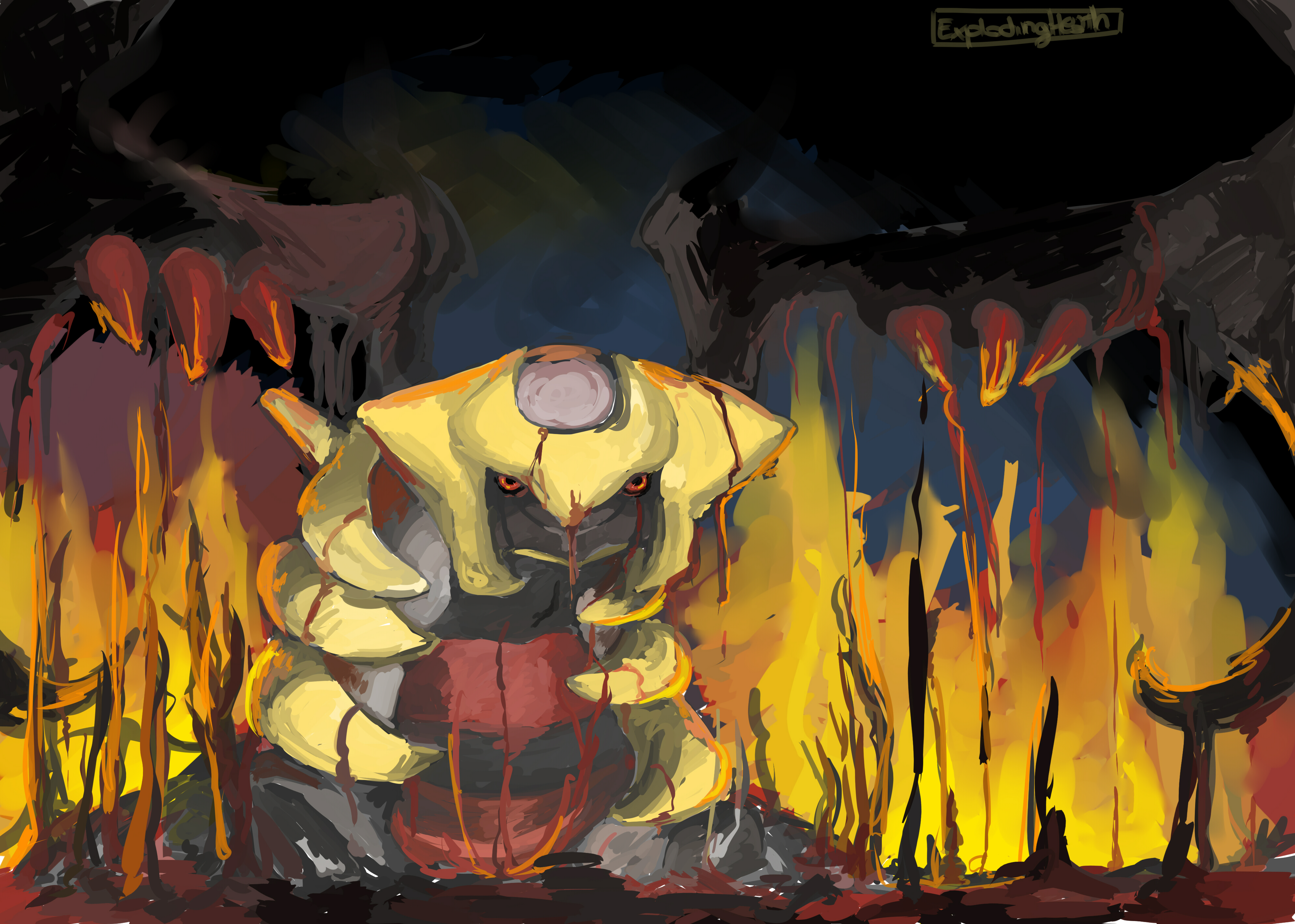 Shiny Giratina by Twarda8 on DeviantArt