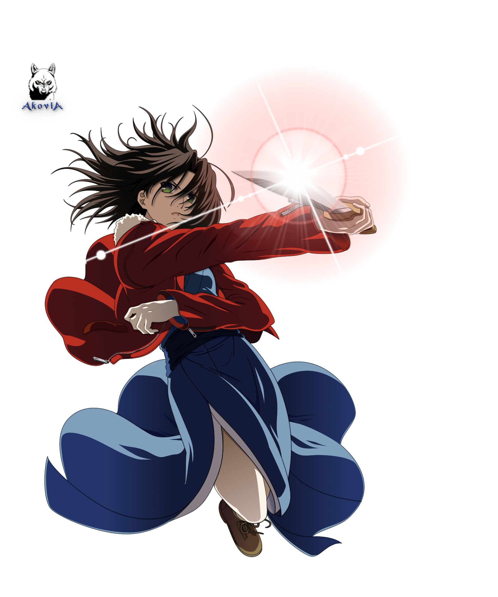 Kara no Kyoukai - Ryougi Shiki Render