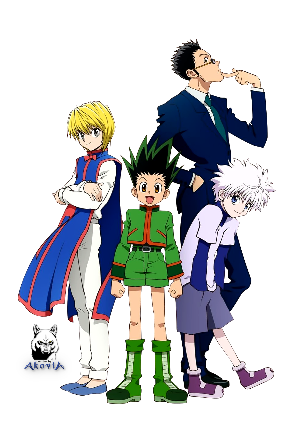 Hunter x Hunter 2011(Gon, Kirua, Kurapika, Leorio) by girardanna on  DeviantArt