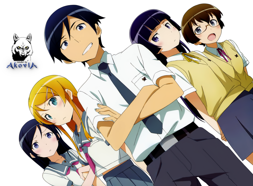 Oreimo - Render2 by akovia on DeviantArt