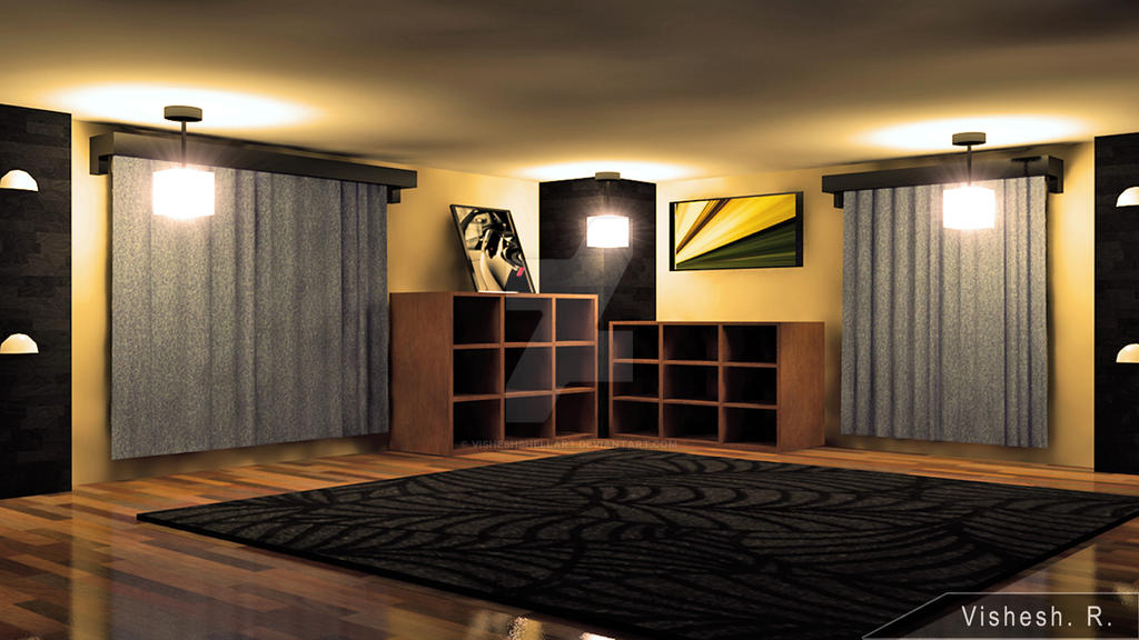 First Interior 01 by VisheshShellArt on DeviantArt