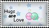 Hugs Stamp by Elegant-Rose