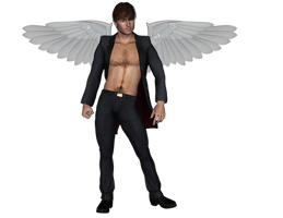 angel stock man